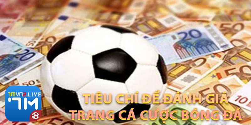 Tiêu chí để đánh giá Trang cá cược bóng đá