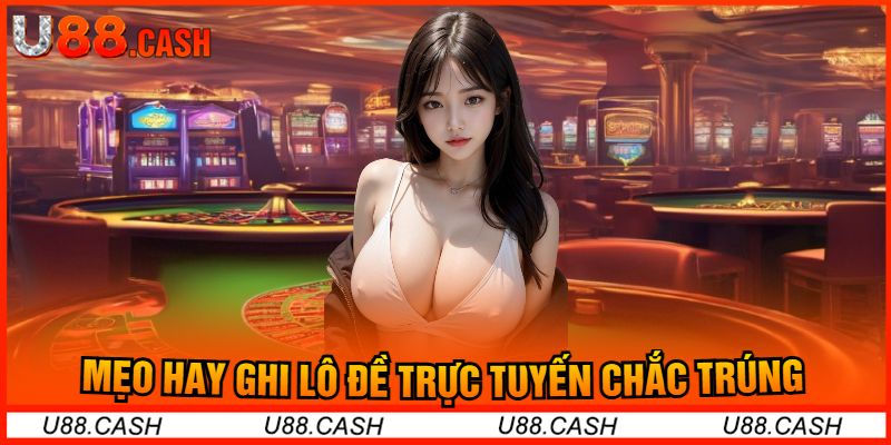 Mẹo Hay Ghi Lô Đề Trực Tuyến Chắc Trúng